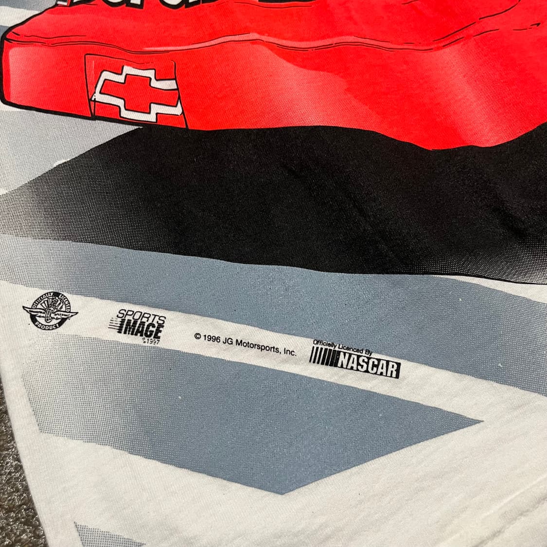 90s 나스카 레이싱 프린팅 티셔츠 (95-100) 상품이미지5