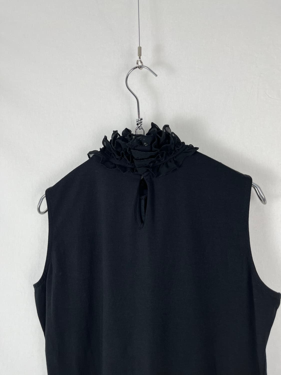 Vintage 넥 셔링 슬리브리스  상품이미지6