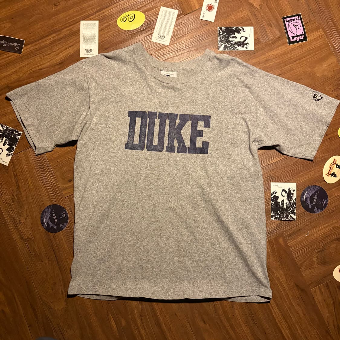 90s duke university original 싱글스티치 티셔츠 상품이미지1