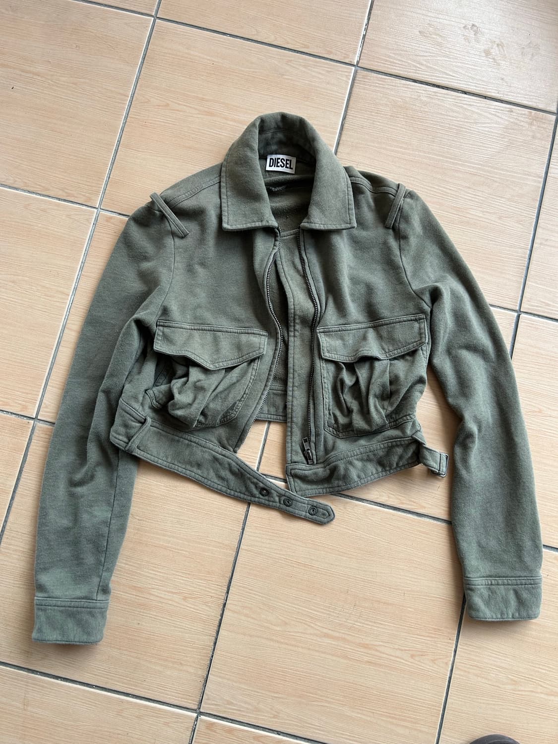 디젤 밀리터리 크롭자켓 (우먼스) 상품이미지1