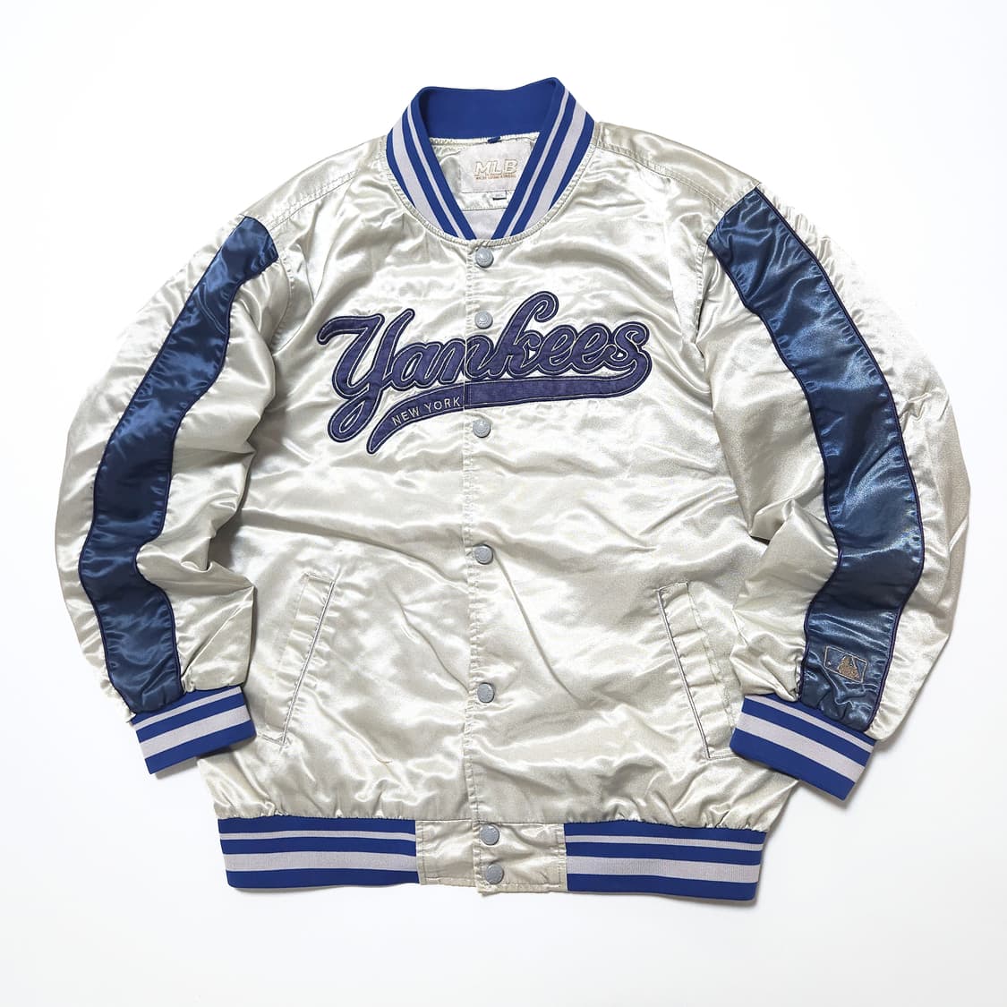 MLB 00s 뉴욕 양키스 스타디움 바시티 자켓 상품이미지1