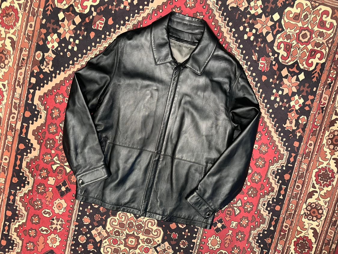 ( L ) 가죽자켓 레더자켓 봄버자켓 맥자켓 양가죽자켓  항공점퍼 상품이미지6