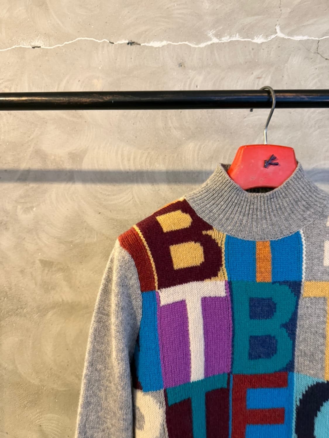 베네통 모호크넥 램스울니트 여성55 상품이미지2