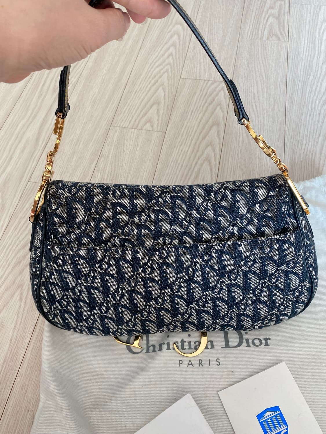 정품 디올 더블 새들 숄더백 빈티지백 상품이미지5