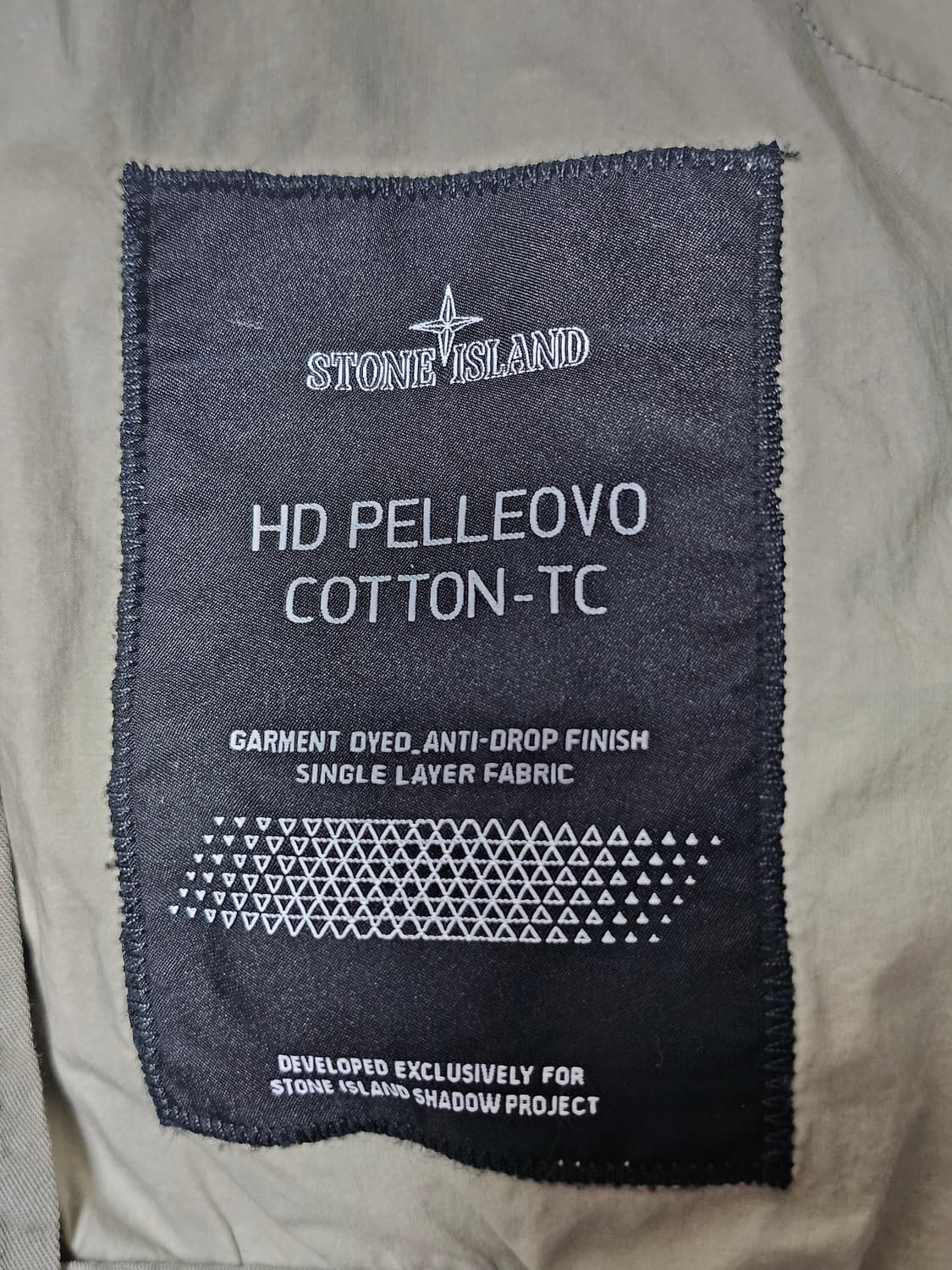 스톤아일랜드 쉐도우프로젝트 HD PELLEOVO COTTON-TC 자켓 상품이미지6