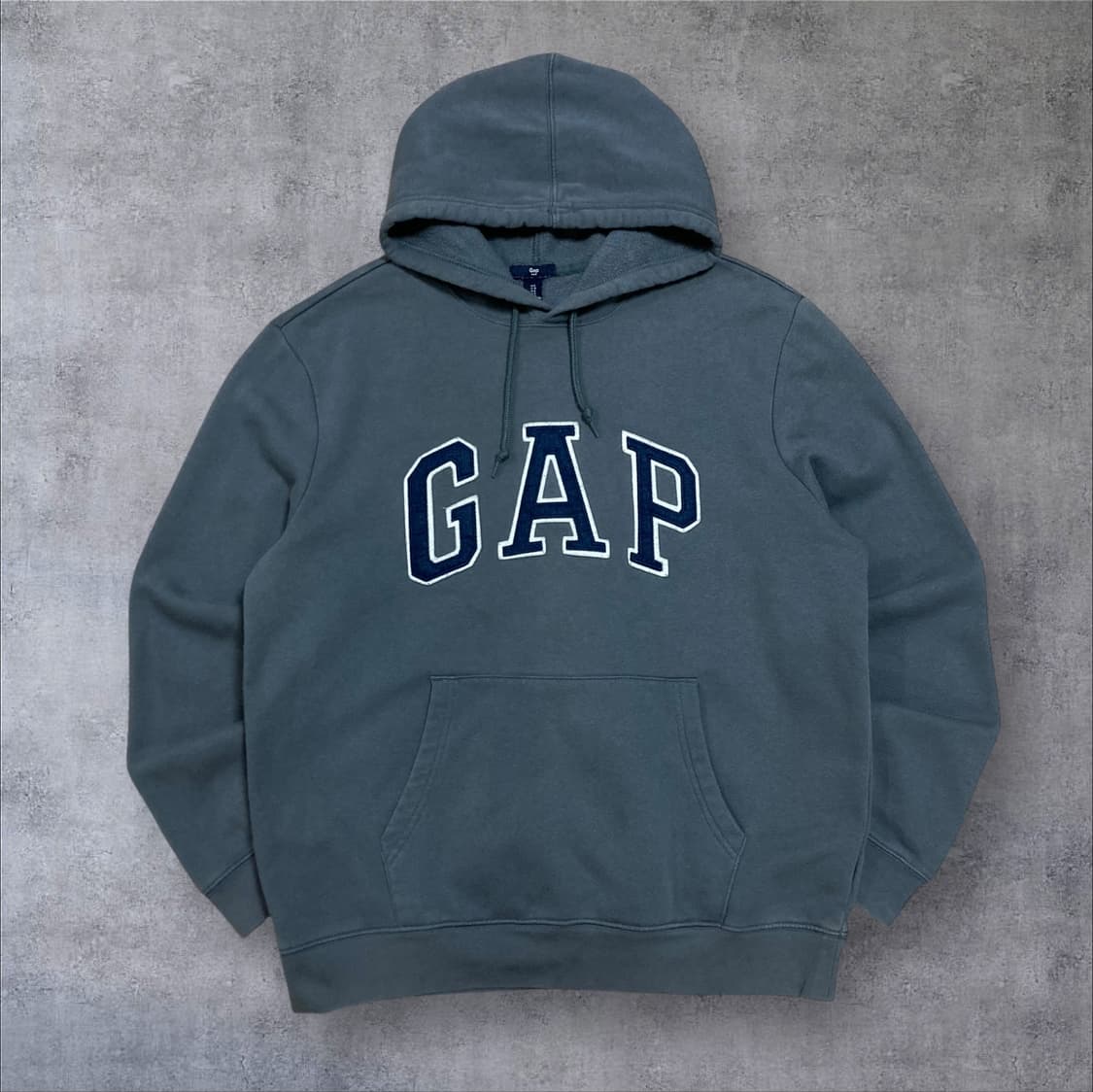 GAP 스펠아웃 빅러고 라이트 네이비 후드티 상품이미지1