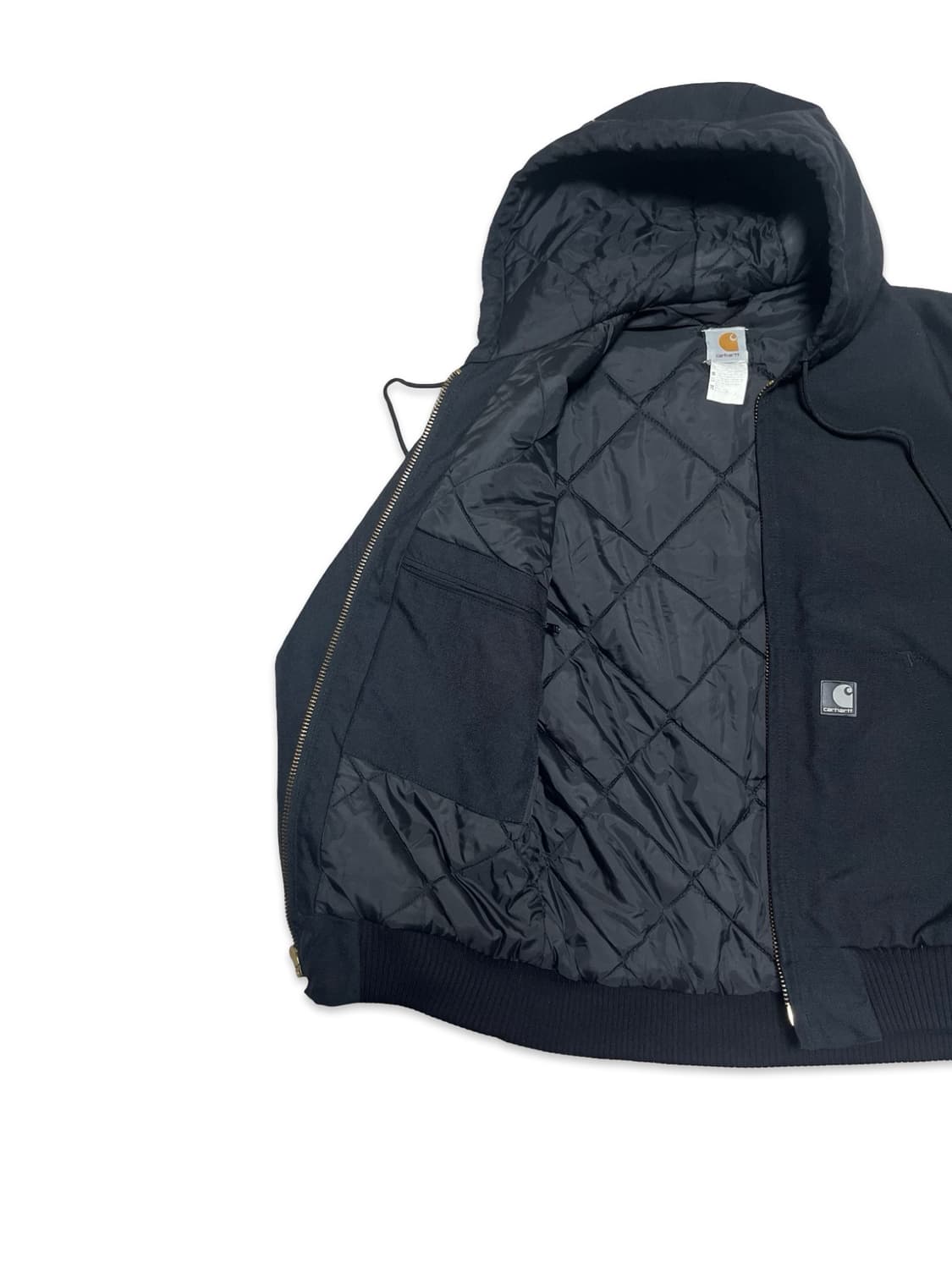 칼하트 익스트림 액티브 자켓 J133 블랙 후드 집업 점퍼 상품이미지4