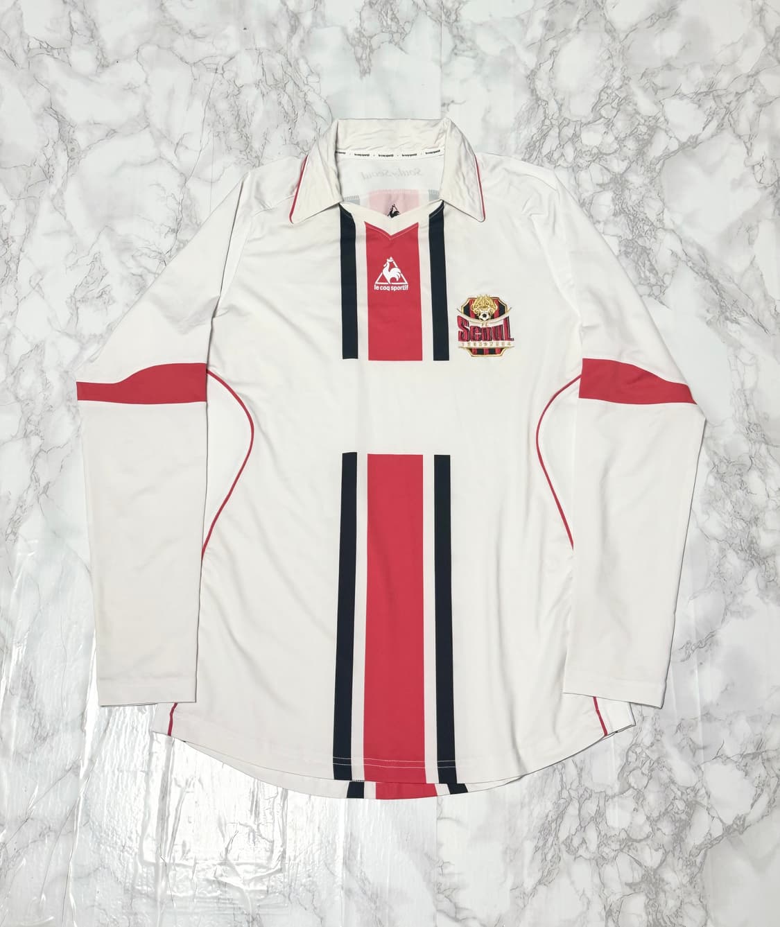 르꼬끄 서울 FC 어웨이 15-16 선수 지급용 긴팔 유니폼 축구 상품이미지1