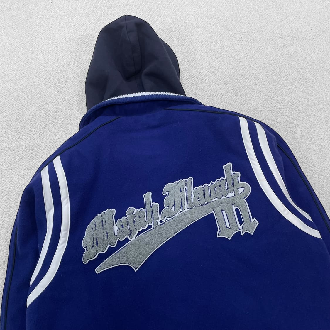 마자플라바 올드스쿨 울 바시티 자켓 블루 상품이미지4