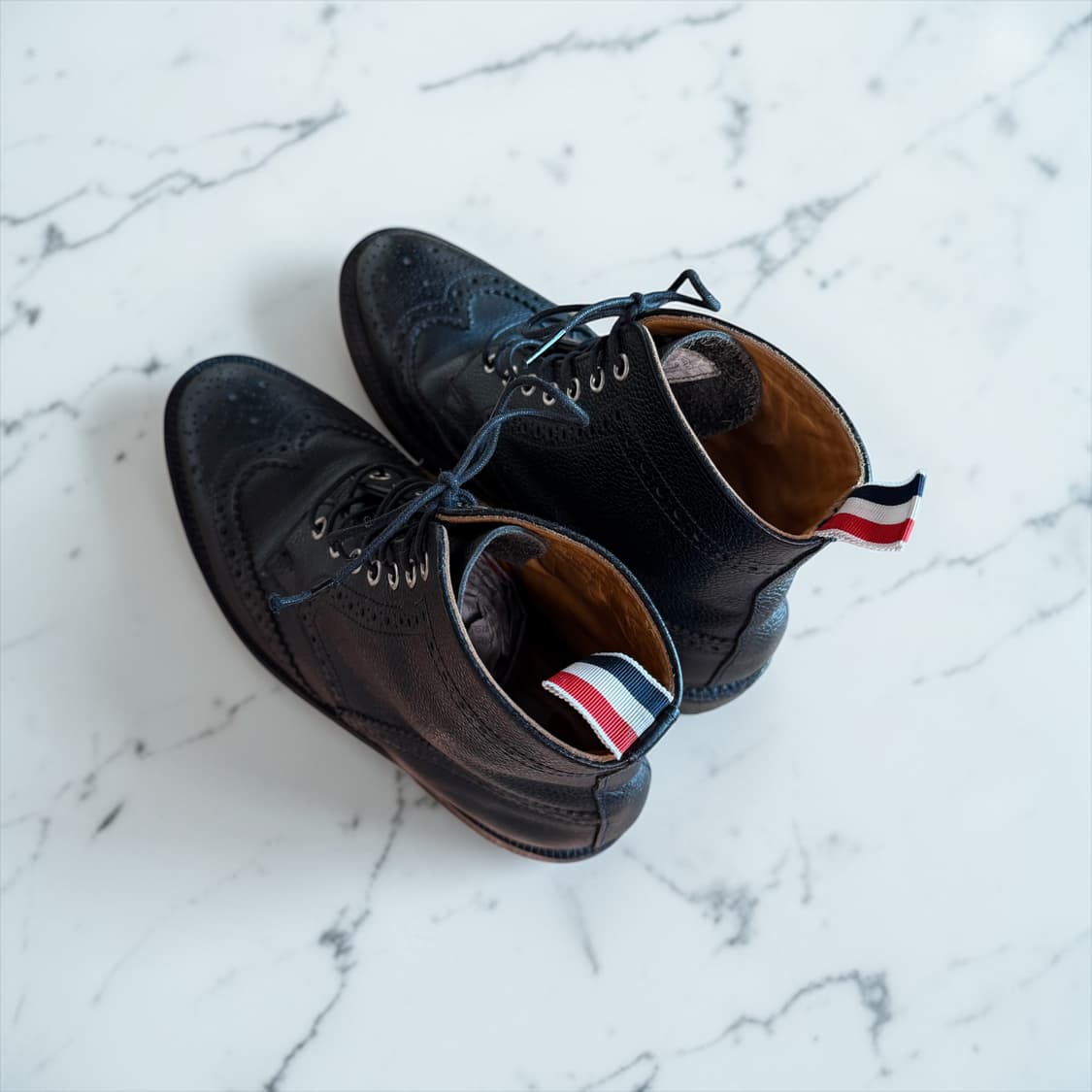 260~265/ 톰브라운 페블 그레인 레더 윙팁 부츠 상품이미지6