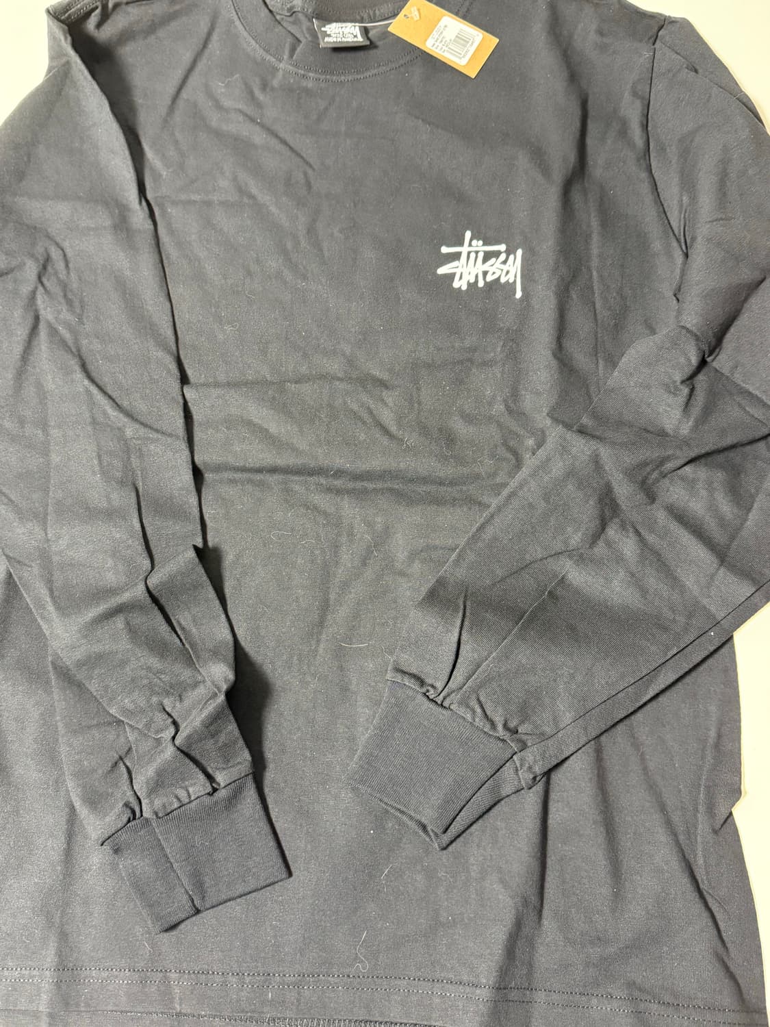 스투시 롱슬리브 블랙 M,L 새제품 상품이미지6