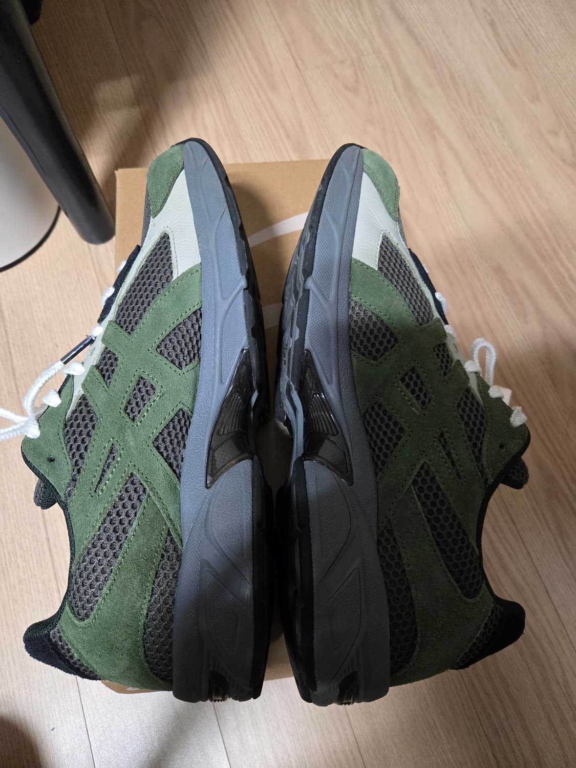 [290] 아식스 젤1130 올리브 스모그 그린 무신사 에디션 상품이미지7