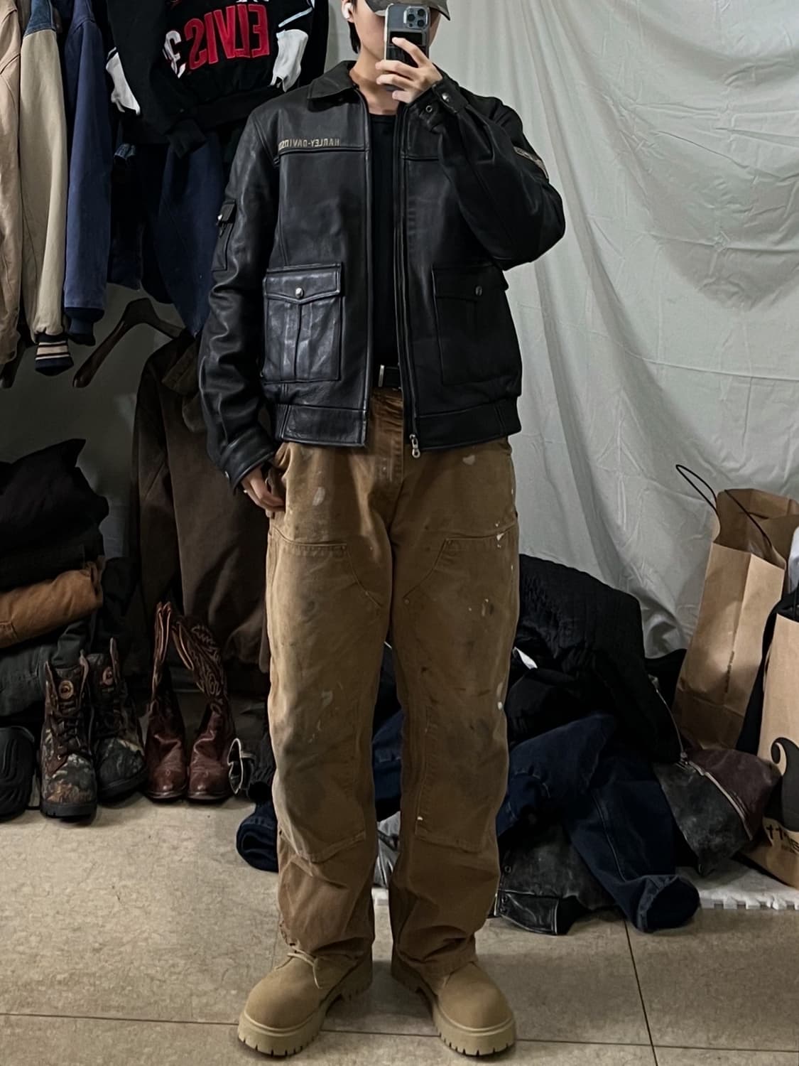 할리데이비슨 라이더자켓 가죽자켓 상품이미지3