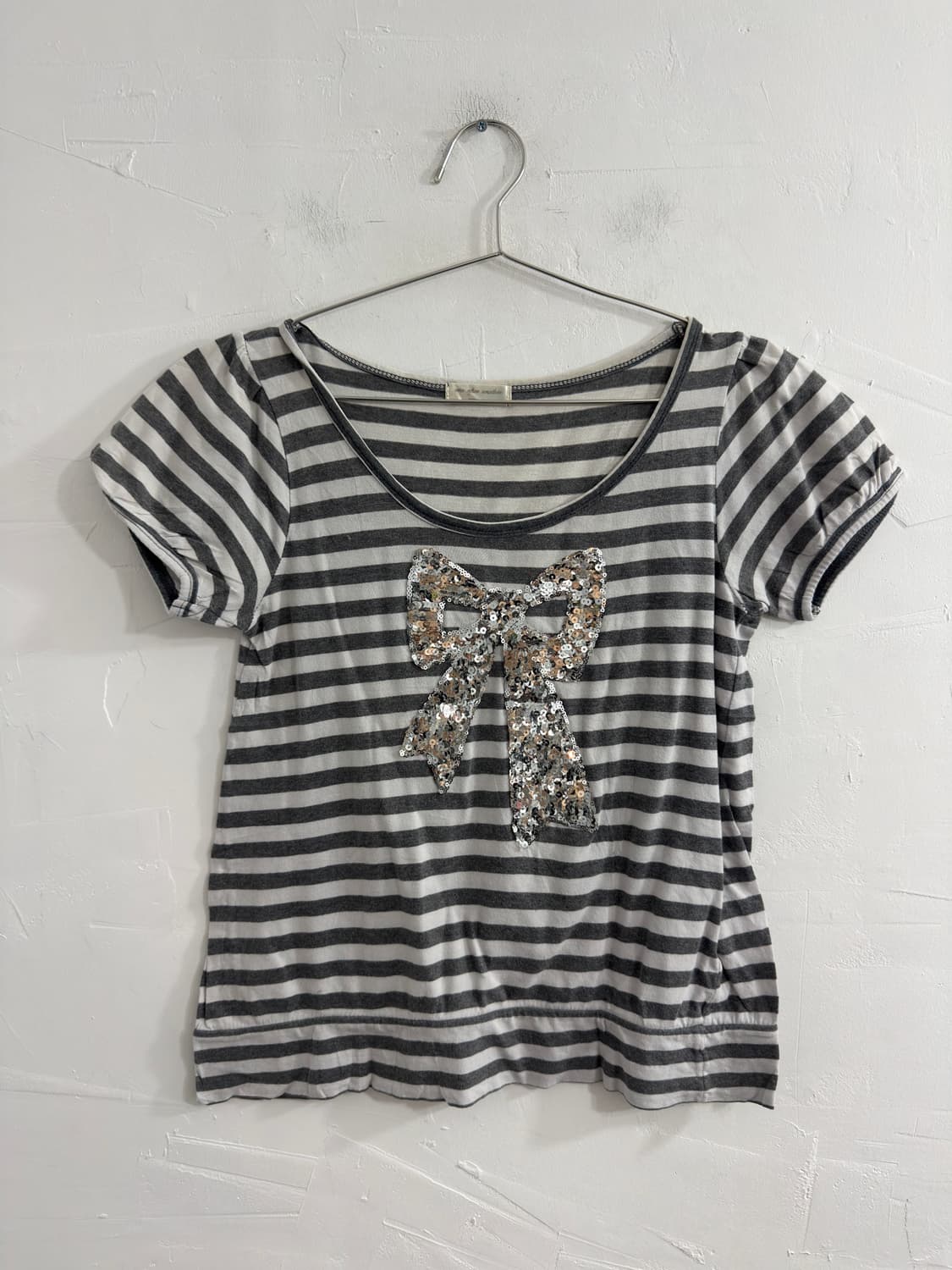ribbon stripe top 상품이미지1