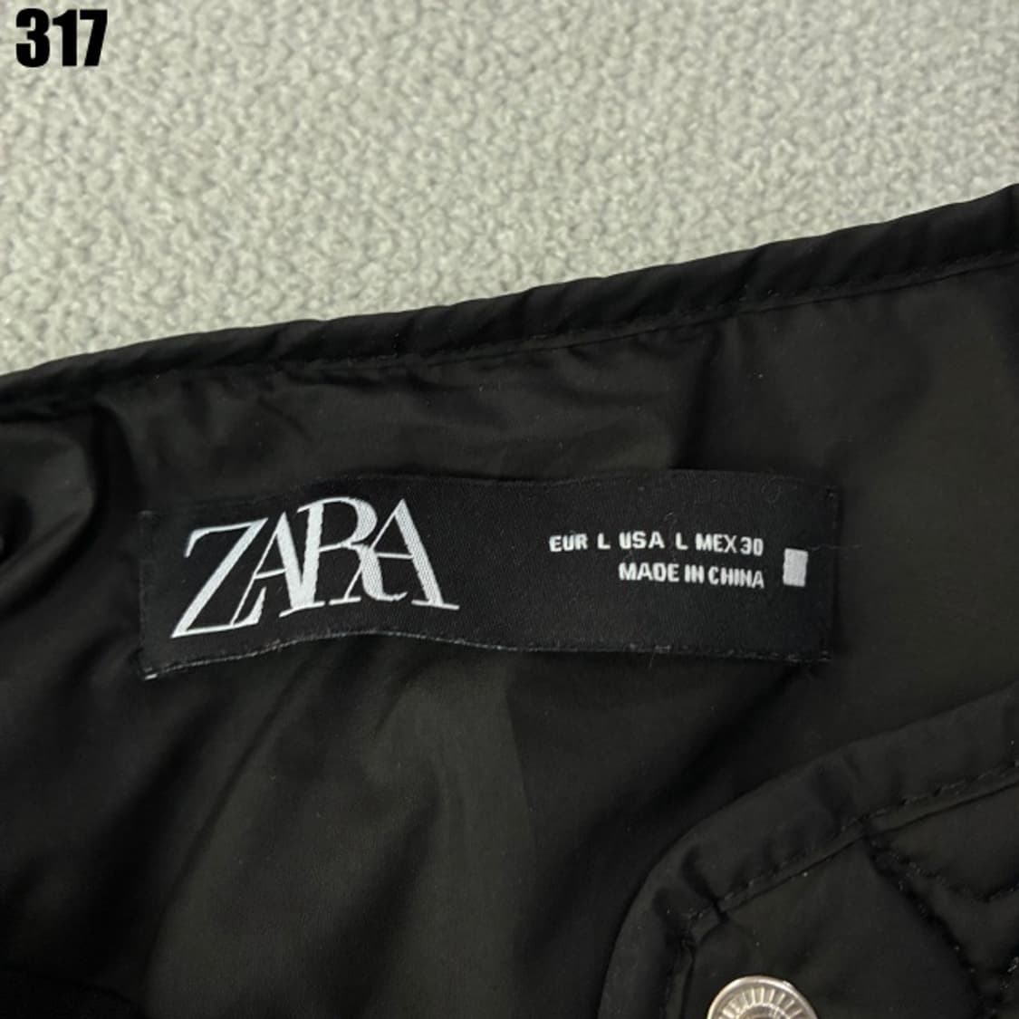 자라 하트무늬 경량패딩 상품이미지2