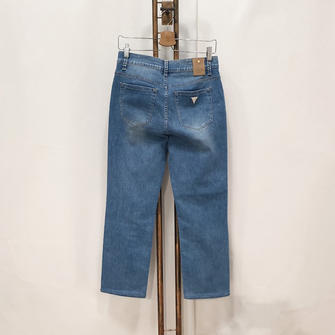 게스 남성 M톤 스트레이트 데님 청바지 28 상품이미지4