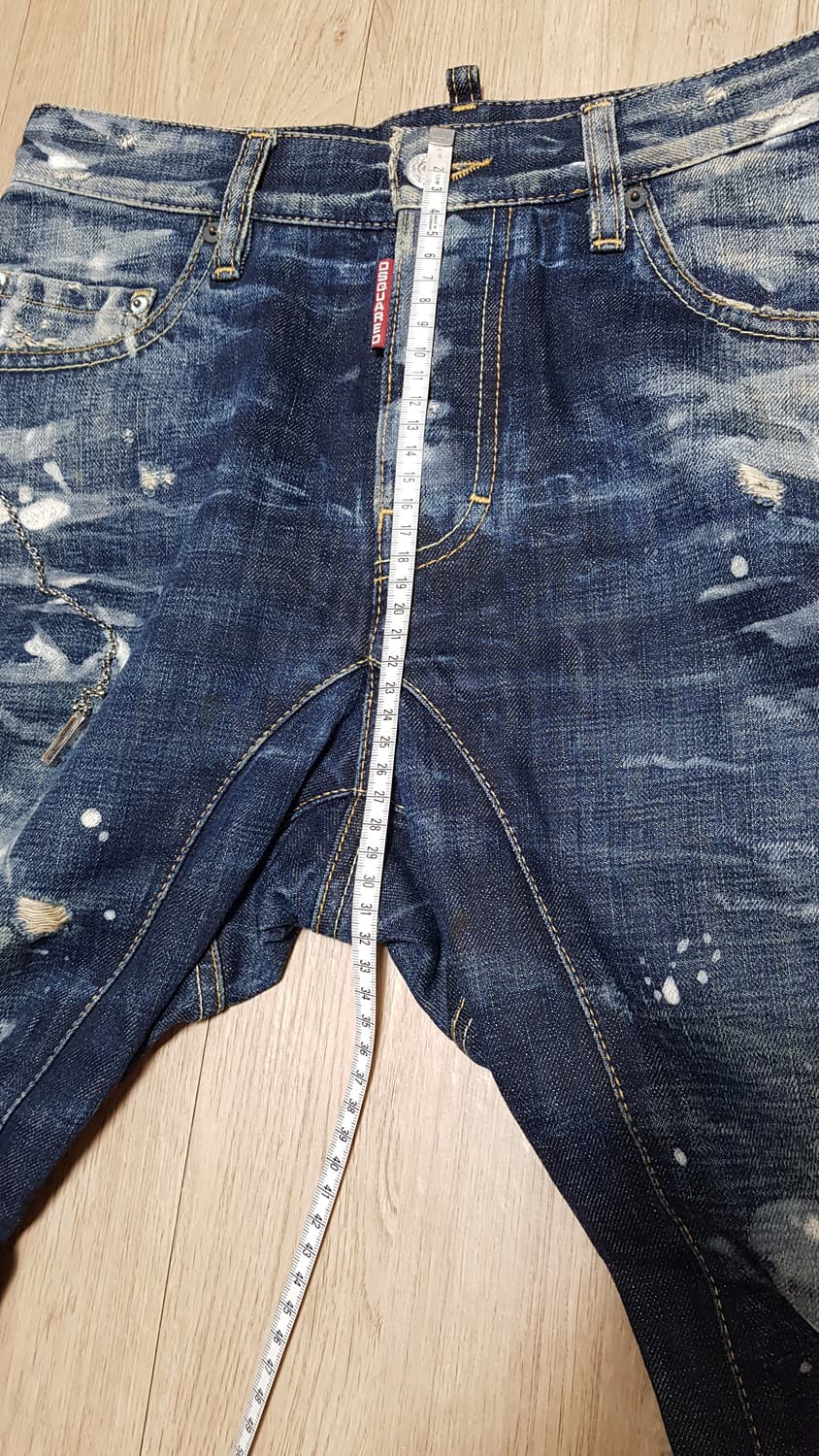 디스퀘어드 11ss 페인트 체인바이커 남, 녀 겸용 42 상품이미지5