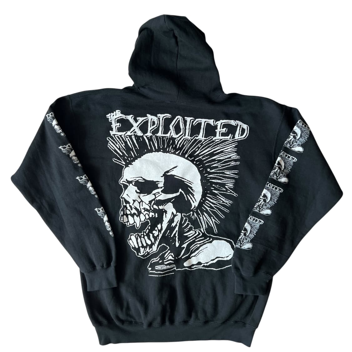 빈티지 90s The Exploited 후드 스웻셔츠 상품이미지1
