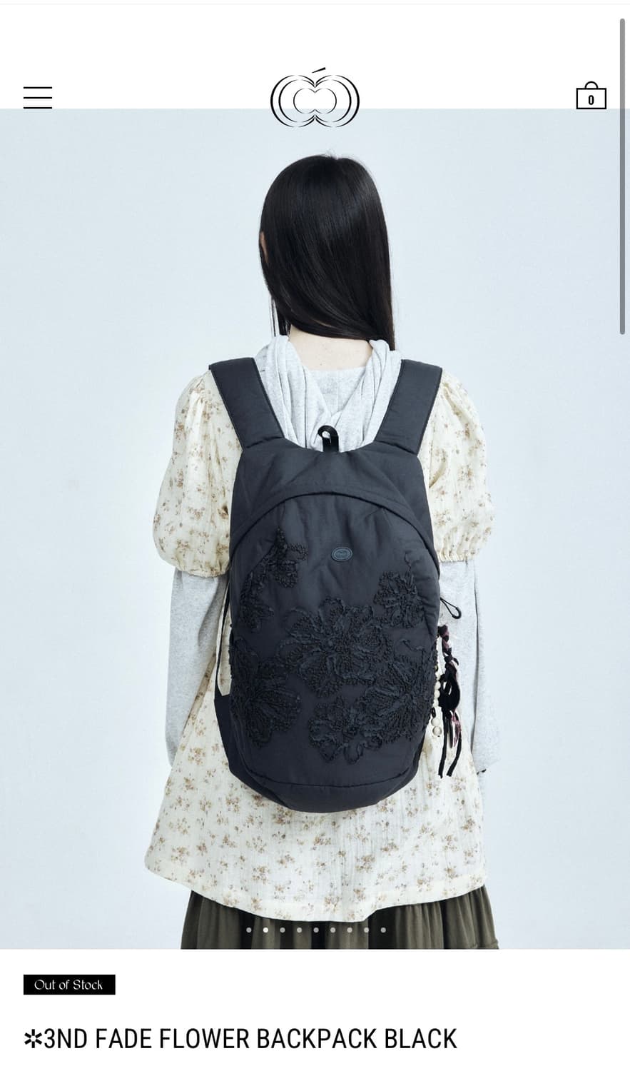 콜로신스 플라워 백팩 구해요 상품이미지1