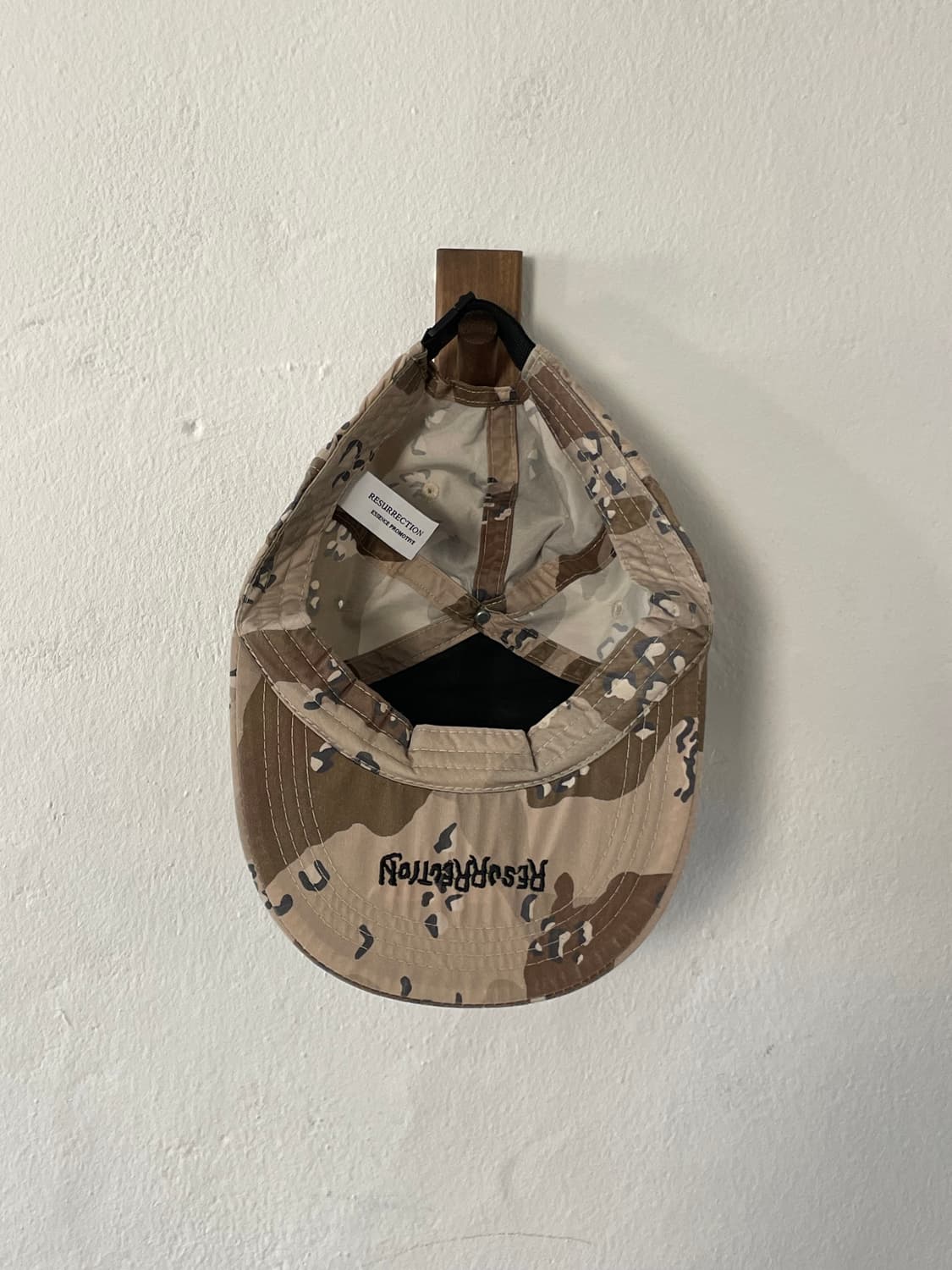 리저렉션 카모 캡  상품이미지4