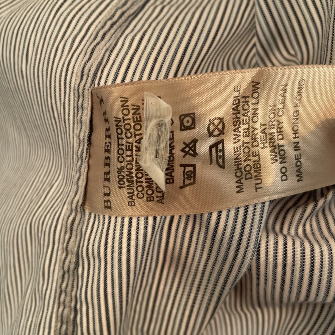 버버리 스트라이프 셔츠 상품이미지5