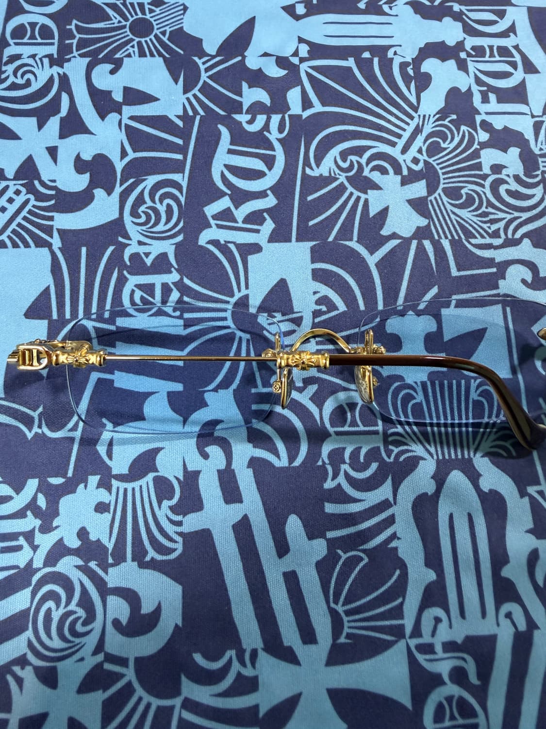 크롬하츠 필스3 안경 골드 브라운 상품이미지7