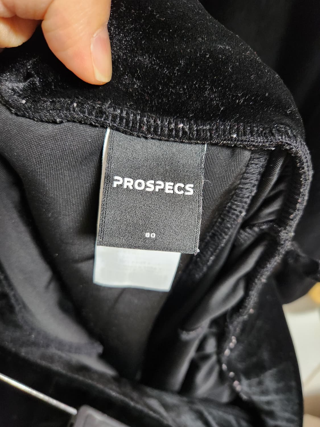 프로스펙스 블랙 벨벳 트레이닝복 세트95/80(L) 상품이미지9