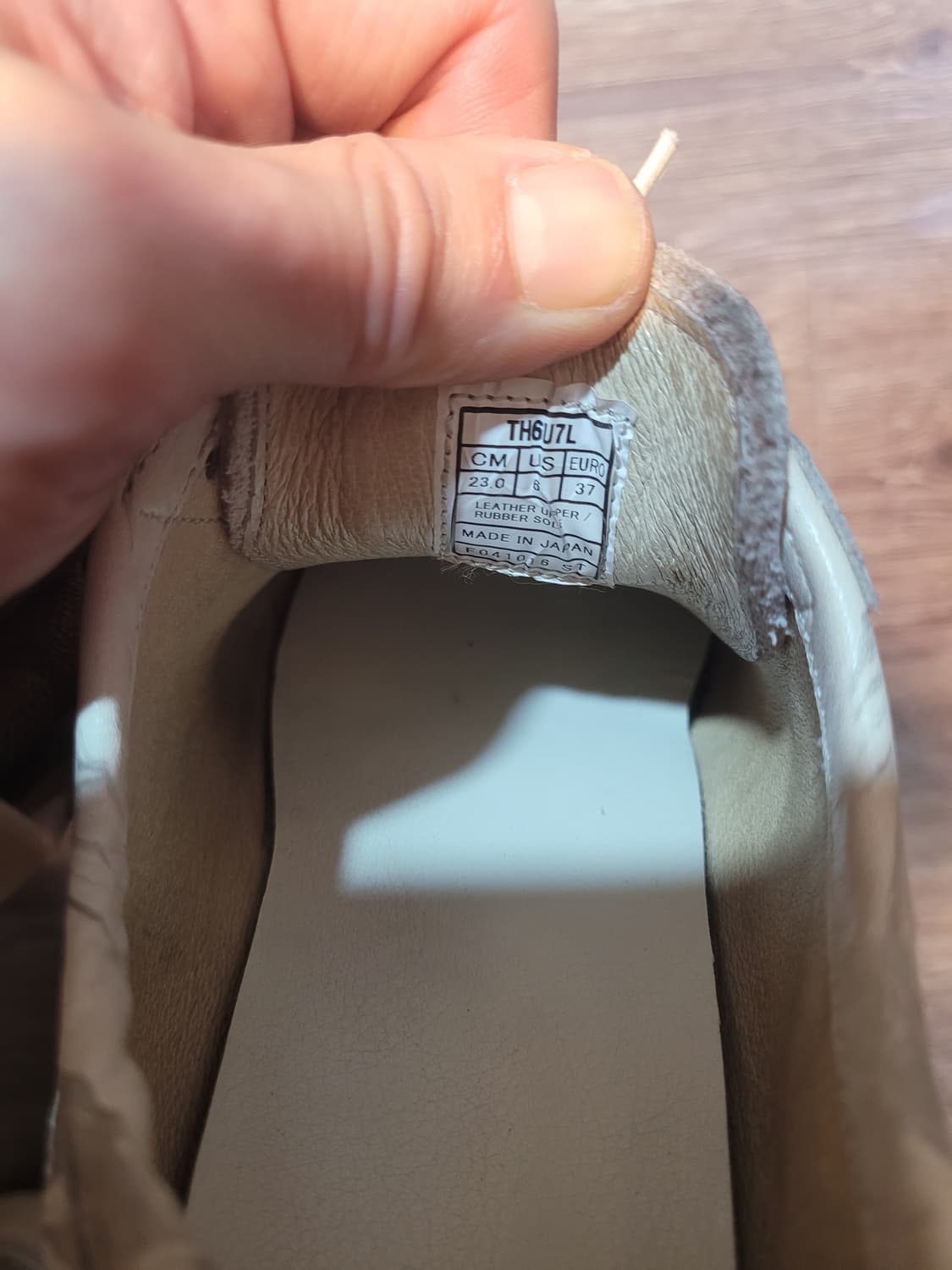 오니츠카 타이거 멕시코66 디럭스 니뽄메이드230mm 상품이미지4