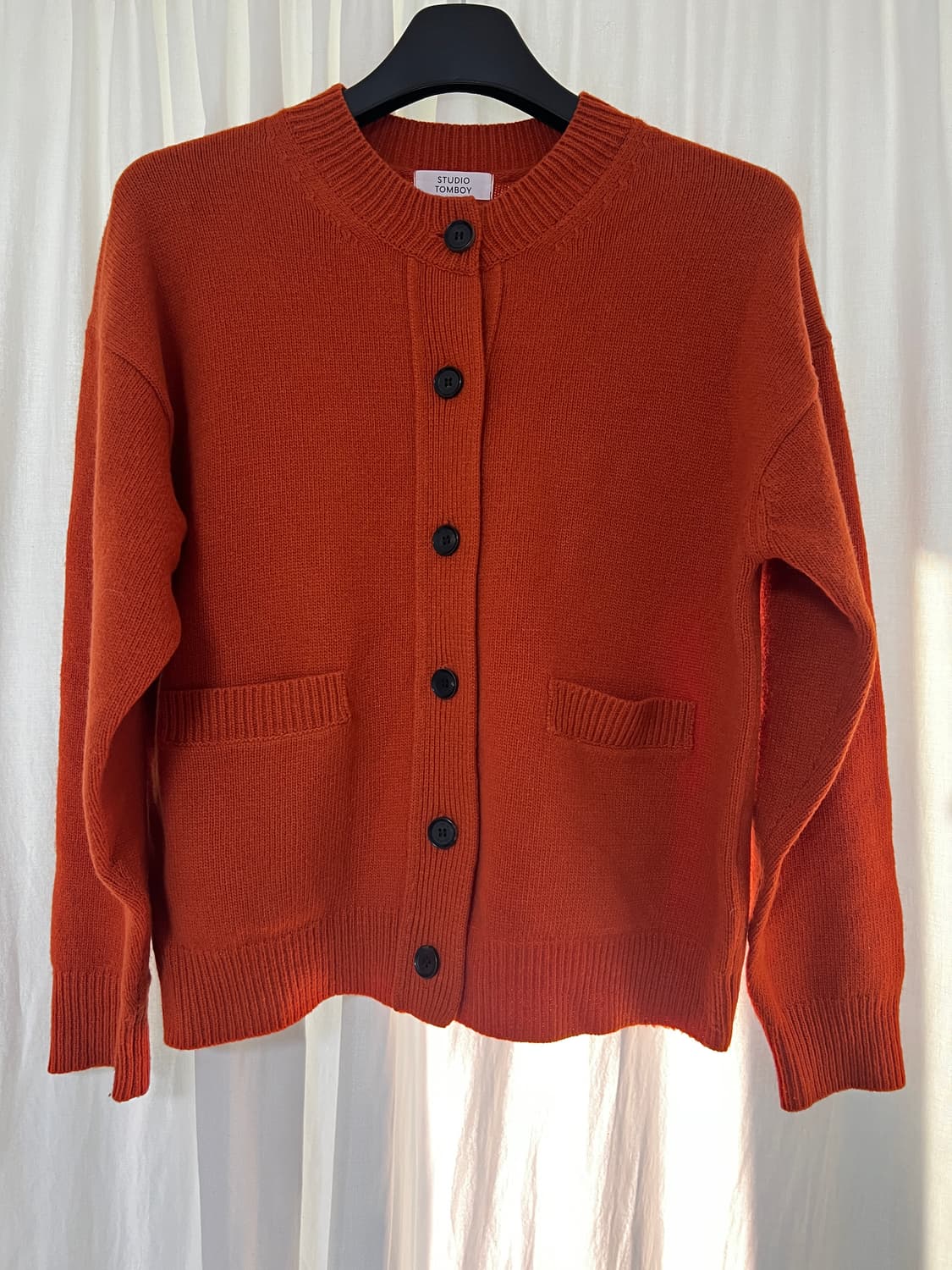 🧡 STUDIO TOMBOY 울 니트 가디건  상품이미지1