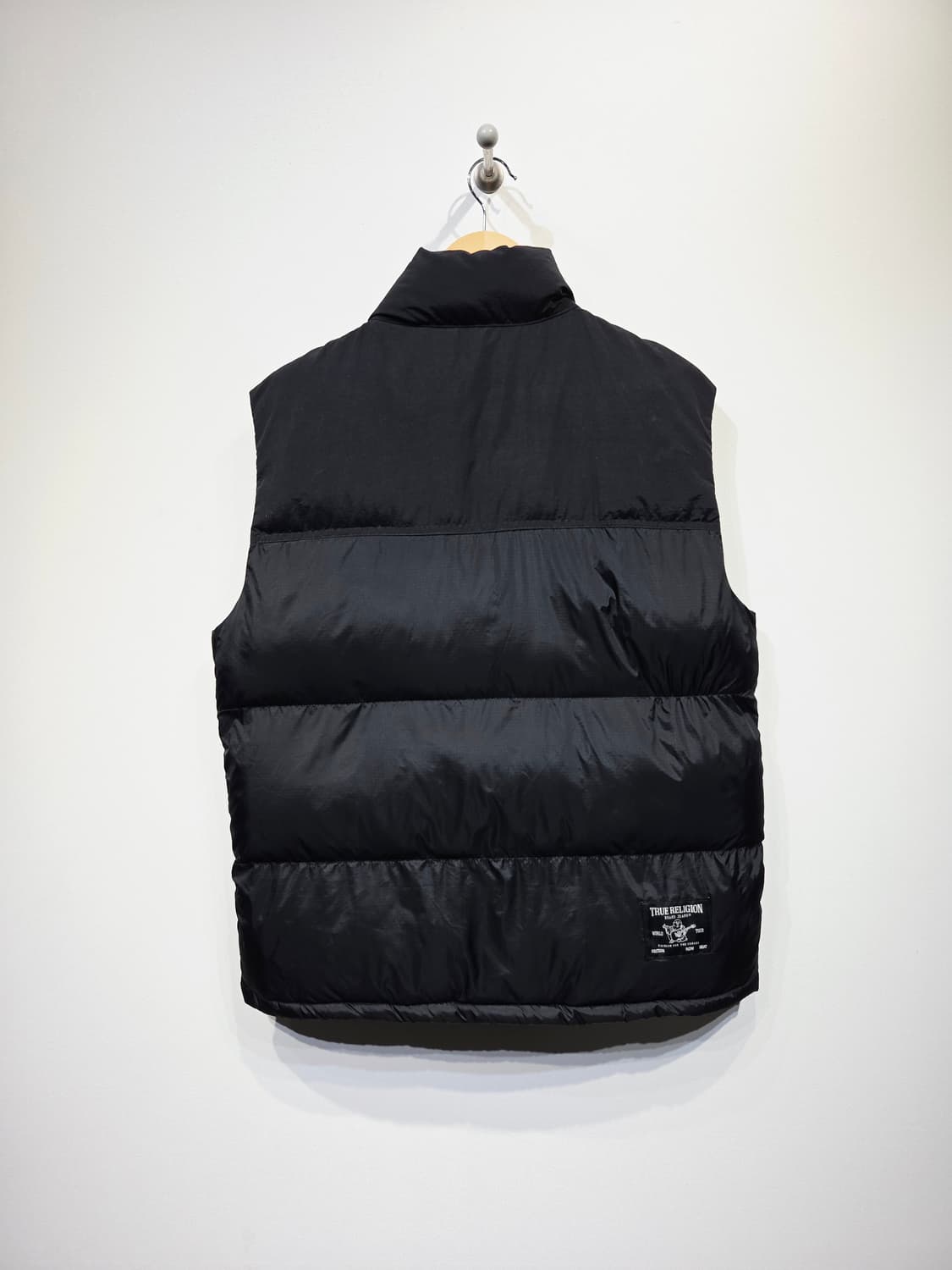 트루릴리전(TRUE RELIGION) 블랙 패딩 베스트 조끼 상품이미지5