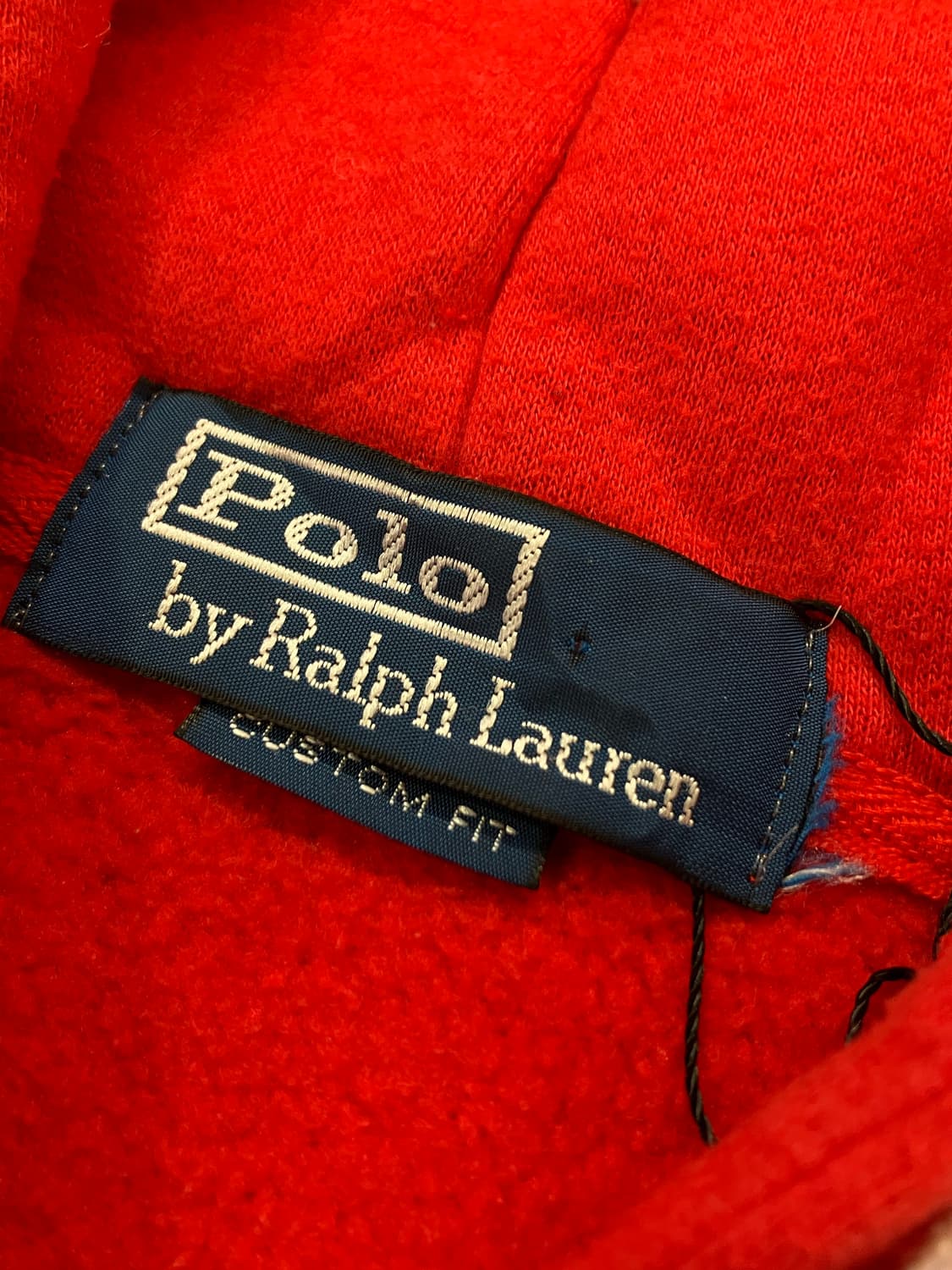 폴로 랄프로렌 후드집업 레드  #csz2619 상품이미지5
