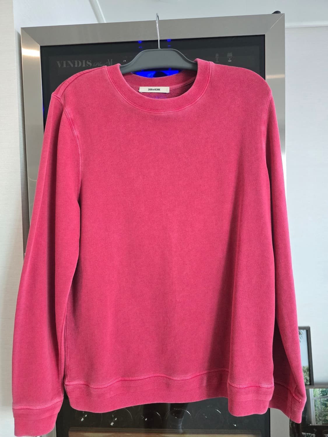 쟈딕앤볼테르 레드 맨투맨 티셔츠 L사이즈 상품이미지2