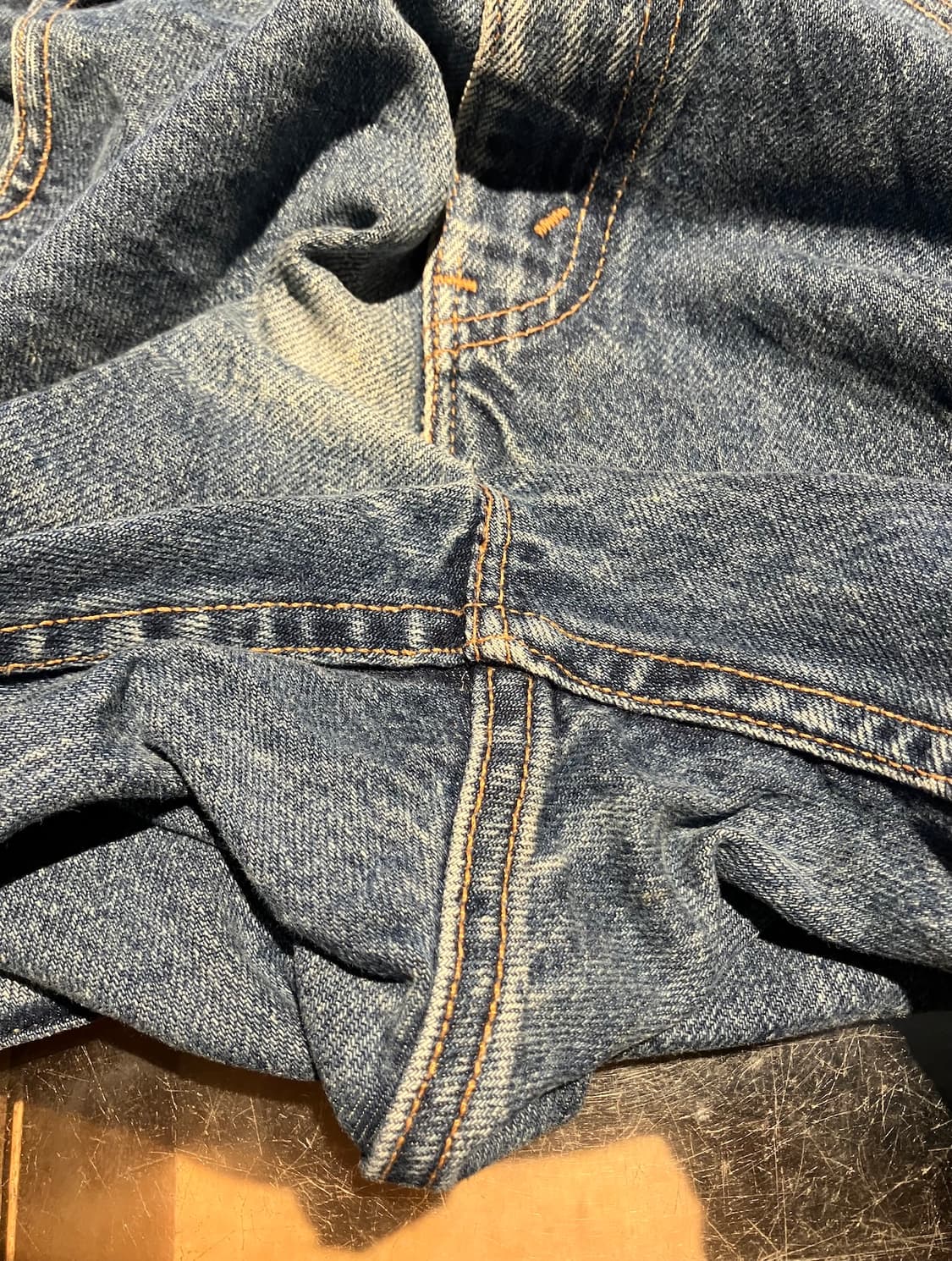 USA 빈티지 리바이스 505 데님 팬츠 상품이미지8