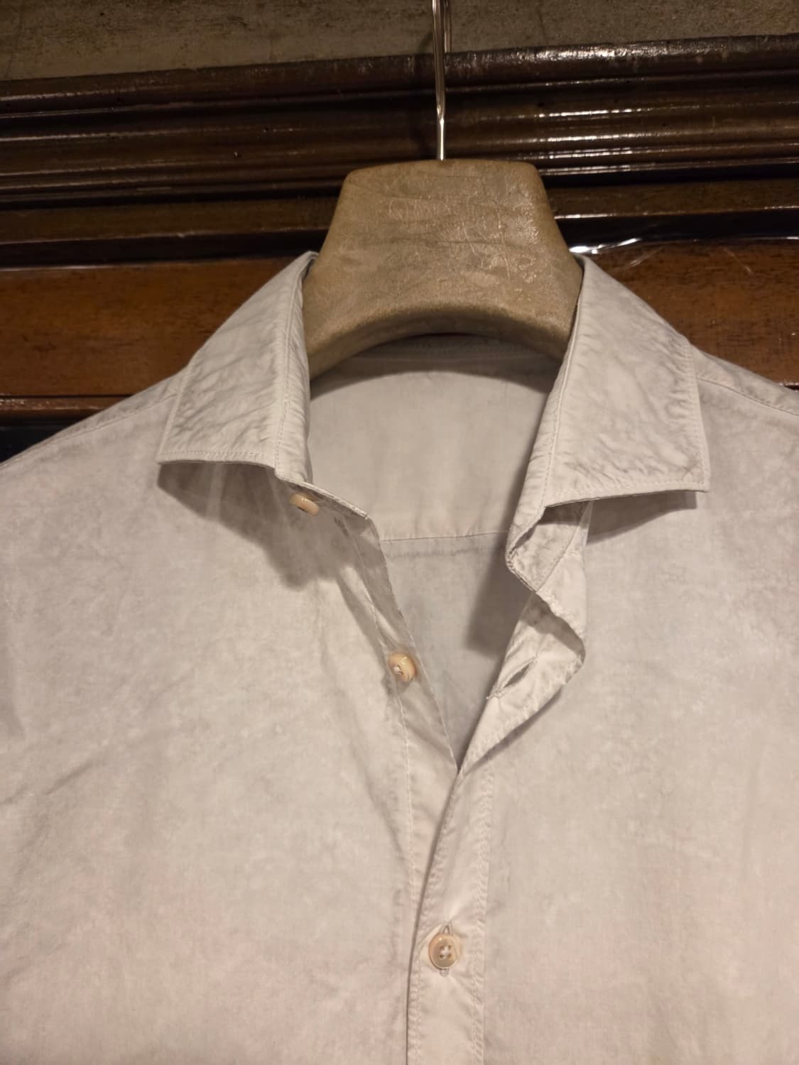 이탈리아 브랜드 알테아 화이트셔츠 상품이미지3