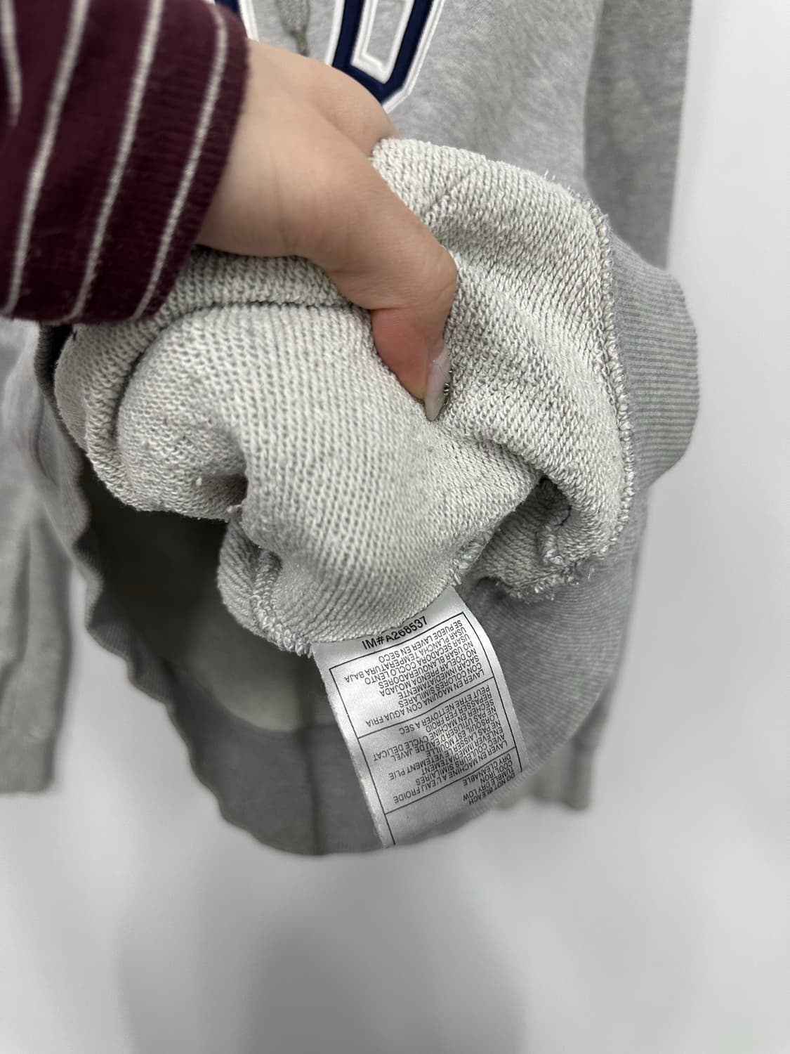 갭 그레이 후드티  상품이미지4