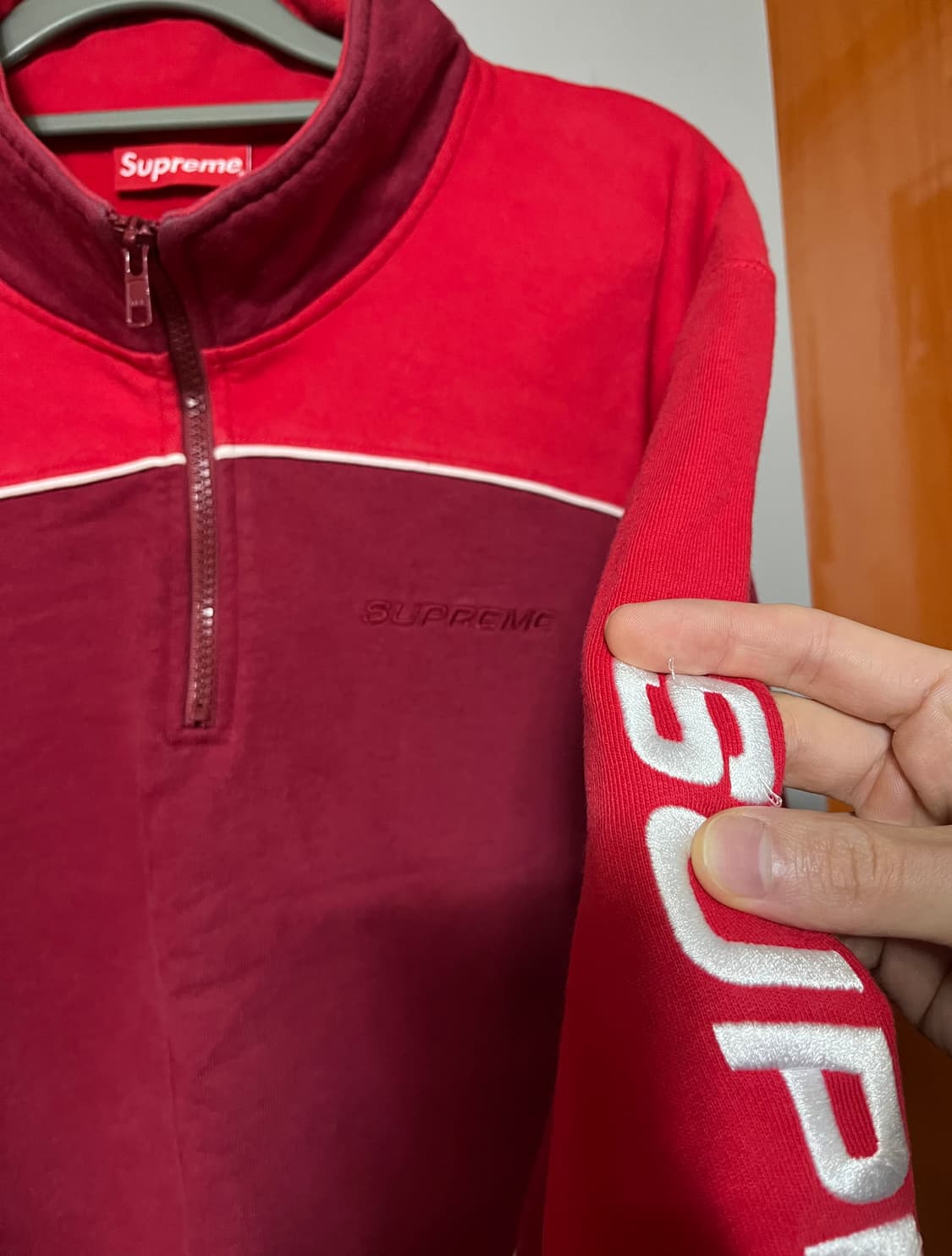 18fw슈프림 반집업 맨투맨 상품이미지7