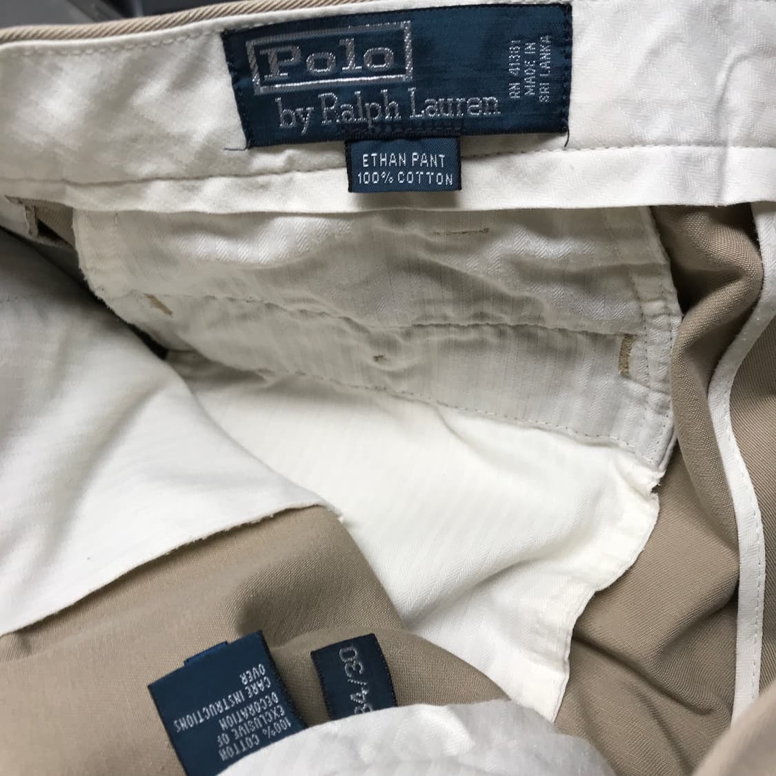 폴로 랄프로렌 치노 팬츠 베이지 34/30 상품이미지6