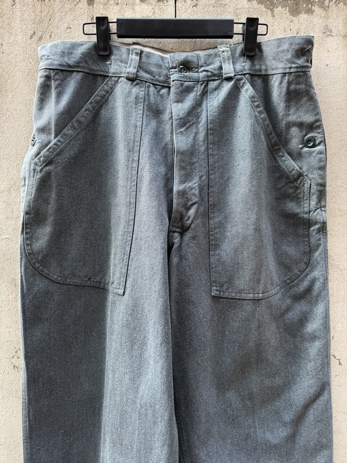 60s-70s Swedish Prison Work Pants 상품이미지4