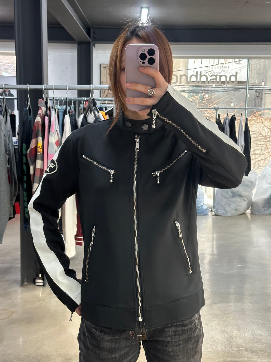 벤슨 본 넥버클 트랙 자켓 상품이미지5