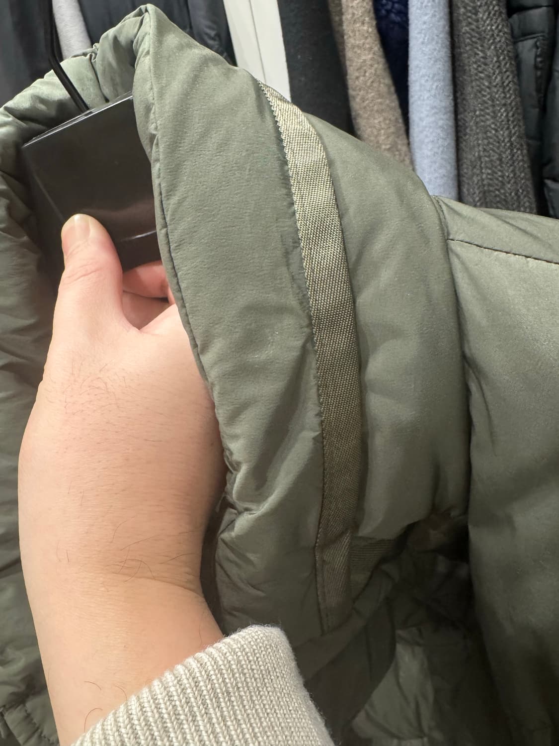 cp company nycra-r 패딩 카키그레이 54 상품이미지6