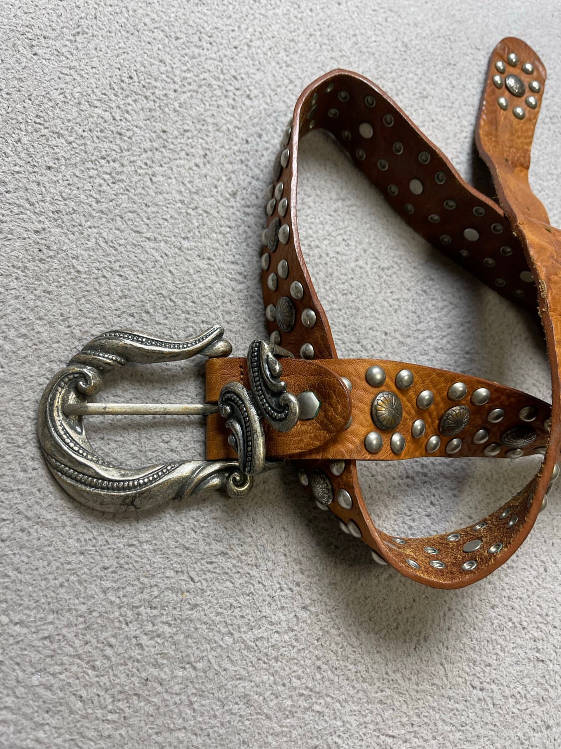 빈티지 소가죽벨트- 빈티지벨트 상품이미지1