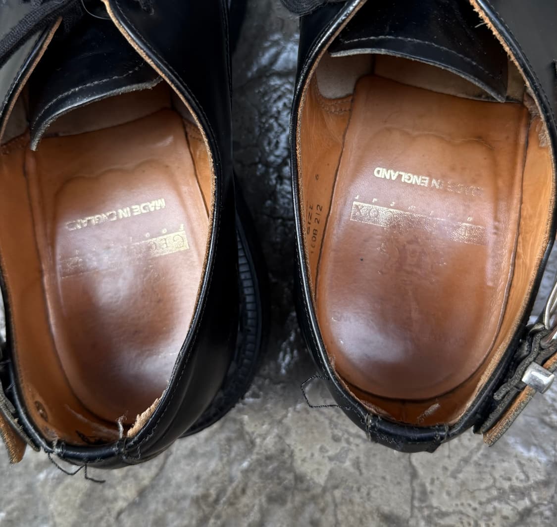 꼼데가르송x조지콕스 사이드 벨트 러버솔 슈즈 상품이미지5