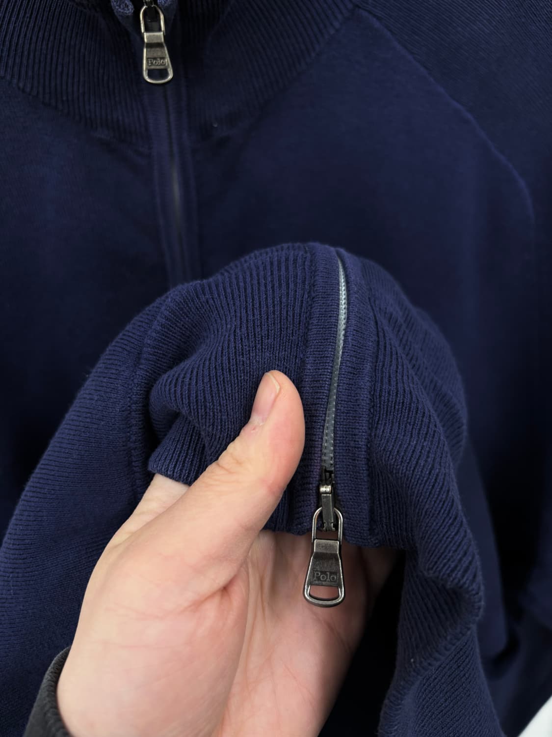 폴로랄프로렌 울 니트집업 상품이미지4