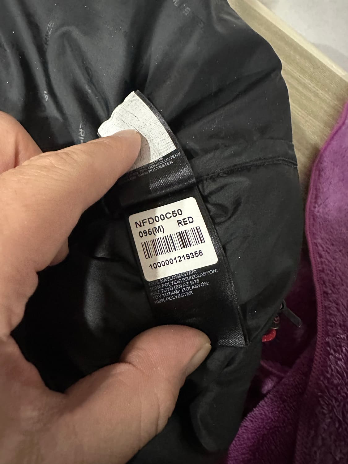 노스페이스 히말라야 레드 m 상품이미지6