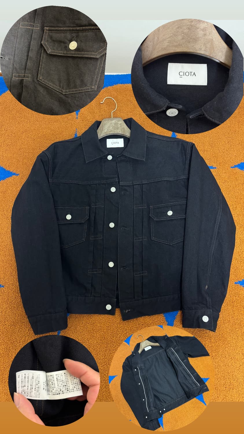 25년구매제품) Ciota 시오타 데님 자켓 From Japan🇯🇵 상품이미지1