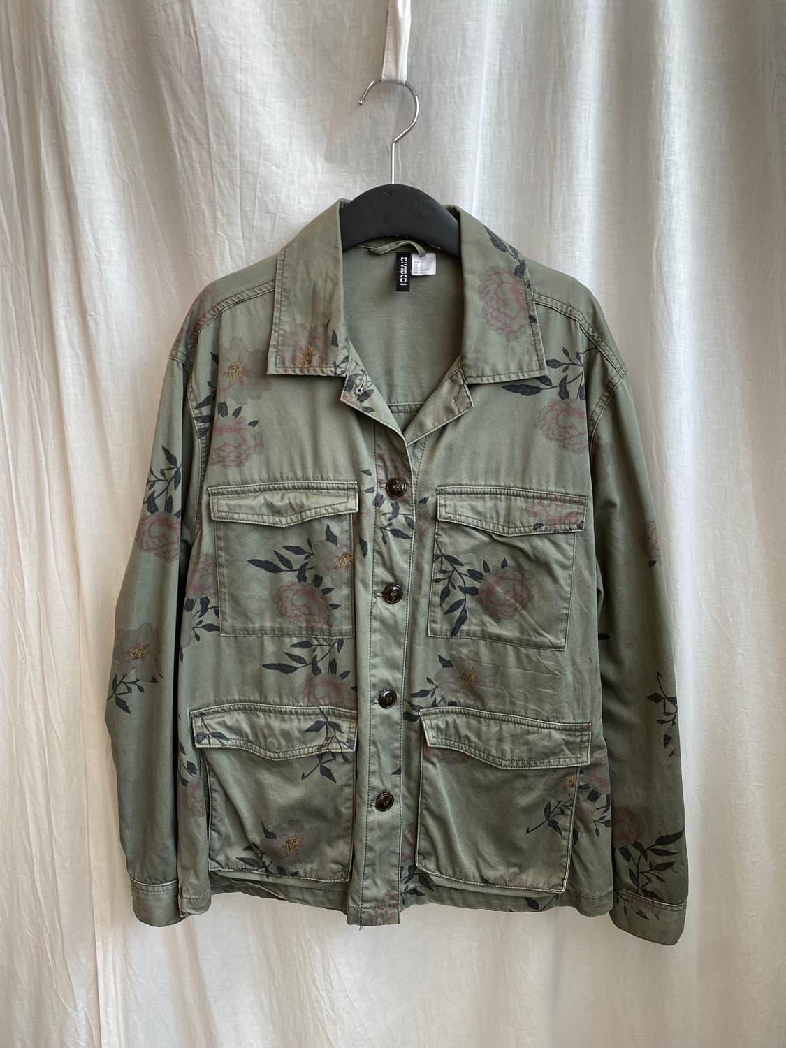 H&M 플라워 야상자켓(XL) 상품이미지2