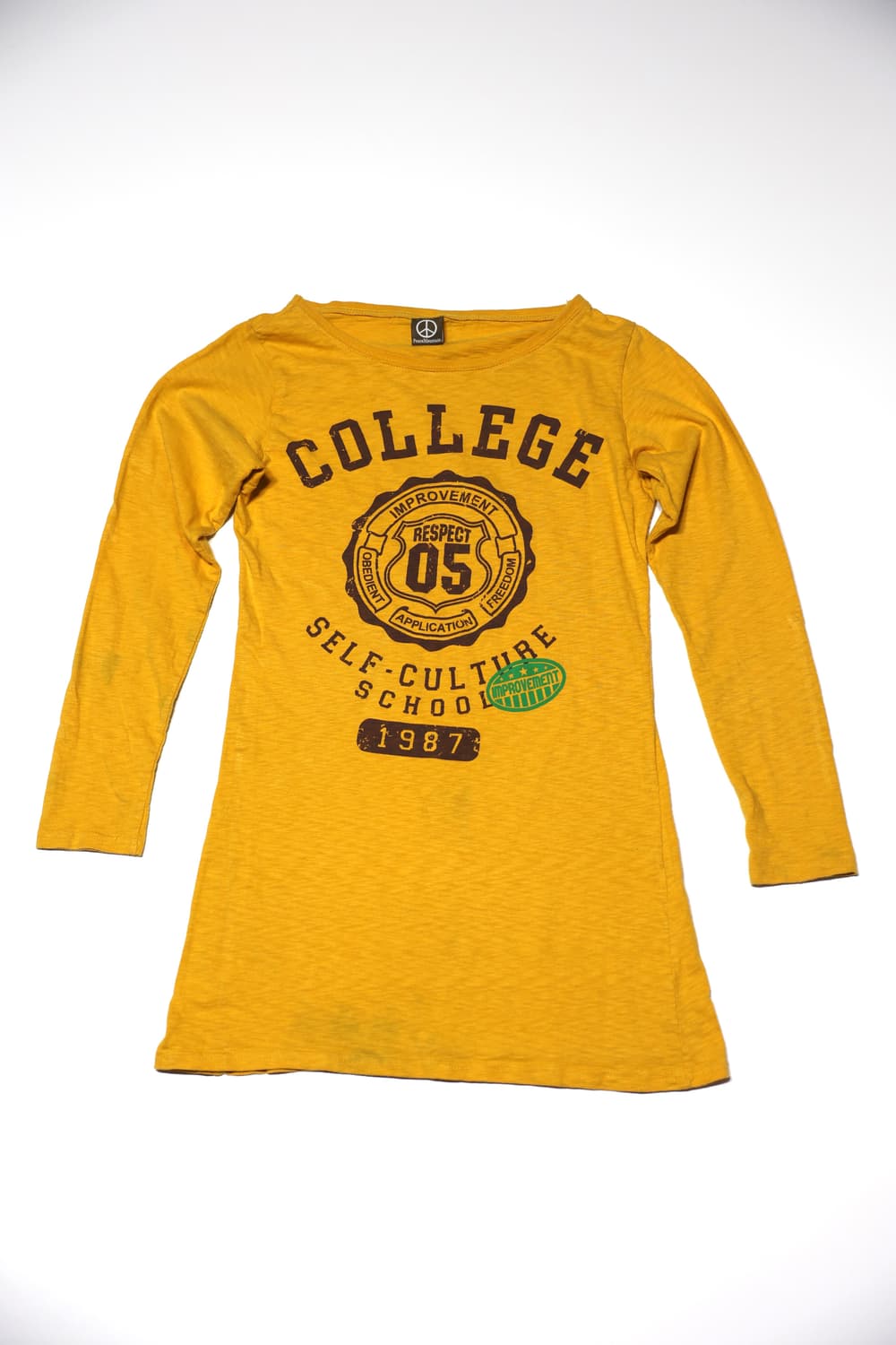 [JPN] College Print Long Sleeve Tee 상품이미지2