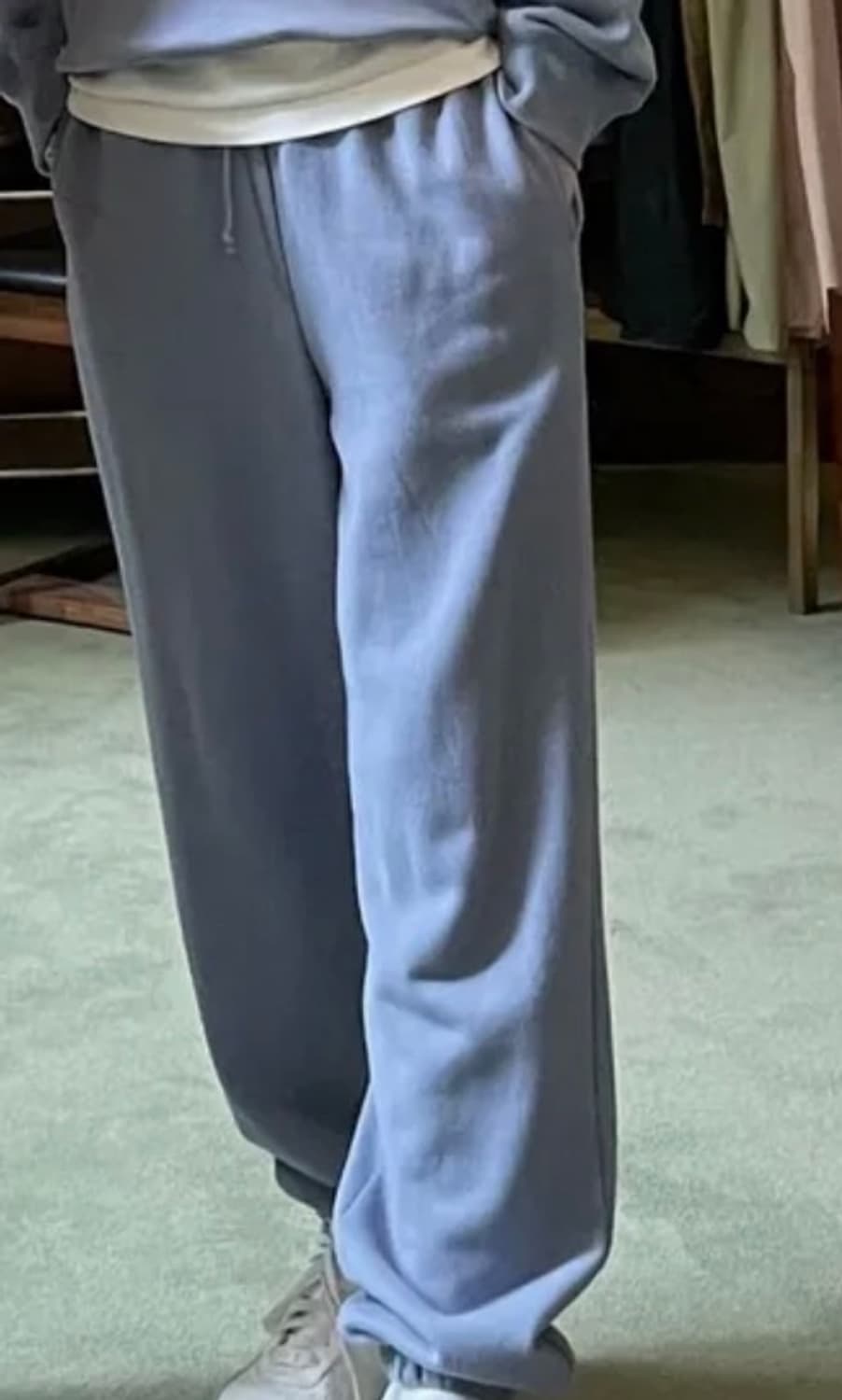 [새상품] 드핀 트레이닝 조거팬츠 미스트블루 상품이미지10