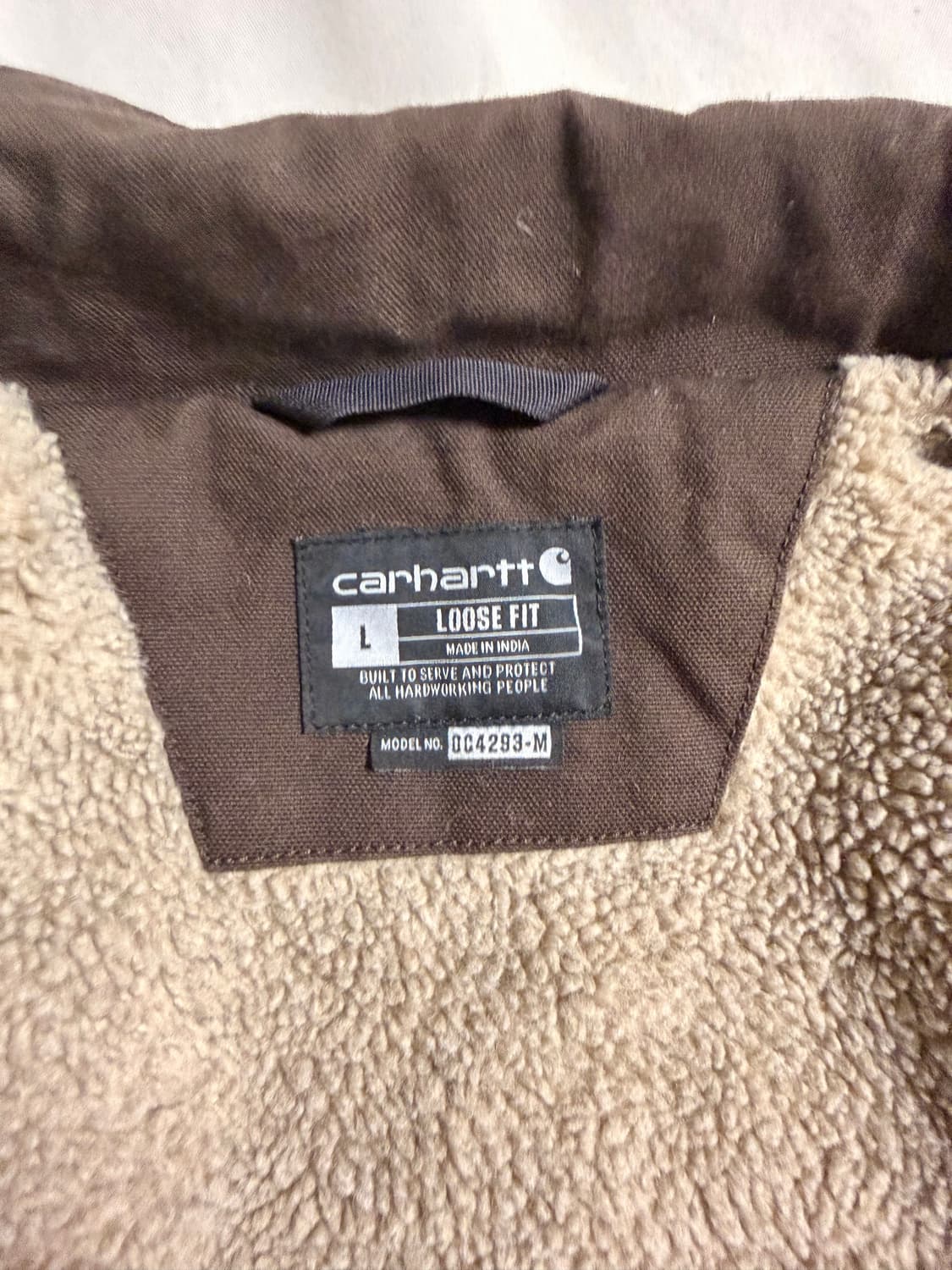 칼하트oc4293-m  L사이즈 루즈핏 상품이미지4
