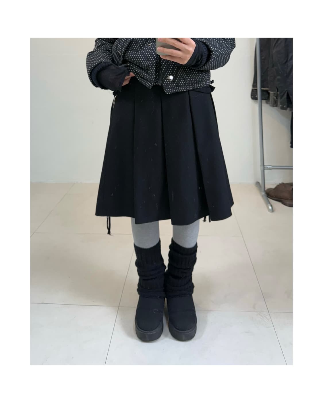 빈티지 울 스커트 상품이미지1